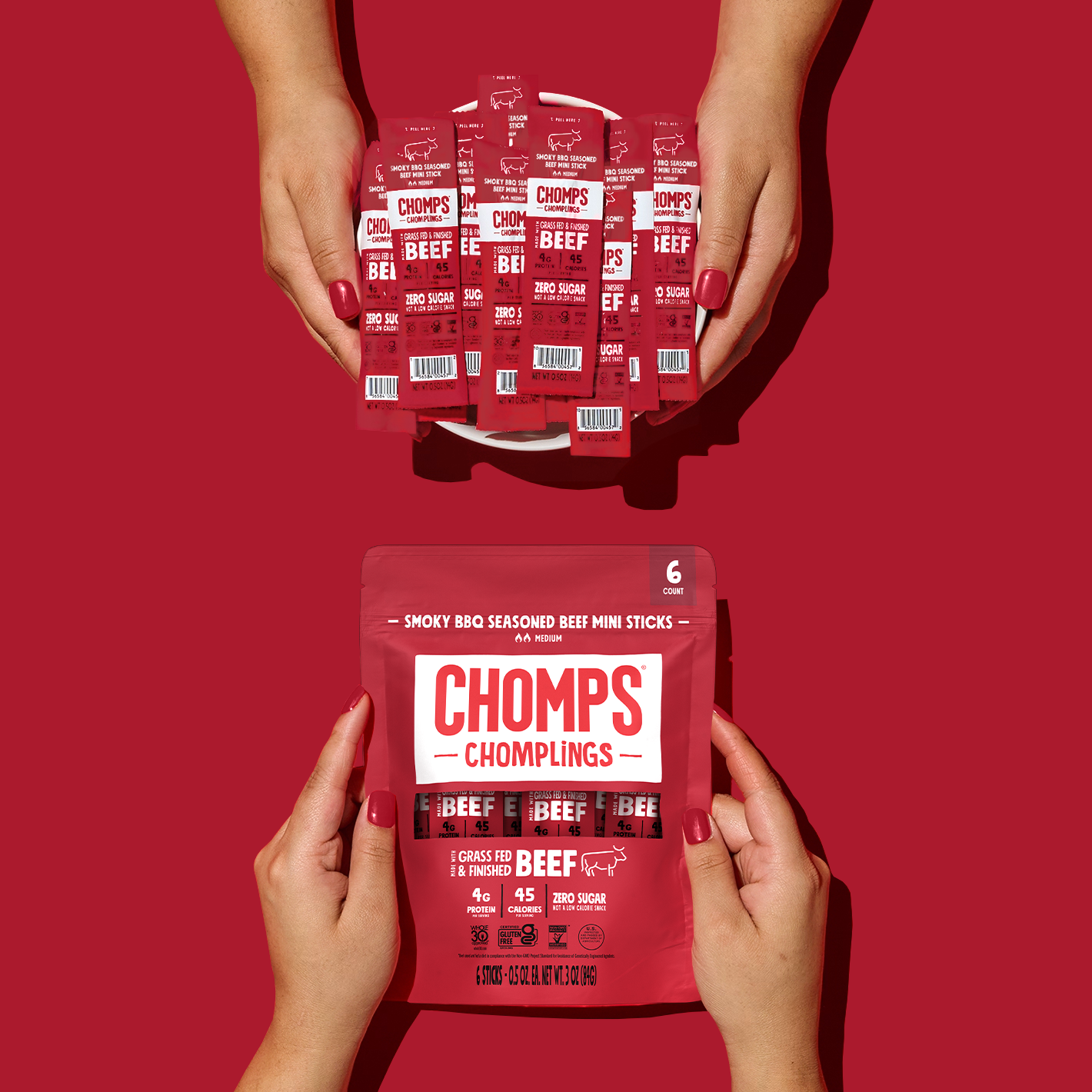 6 ct. Smoky BBQ Beef Chomplings - Premium Bundle Favorite