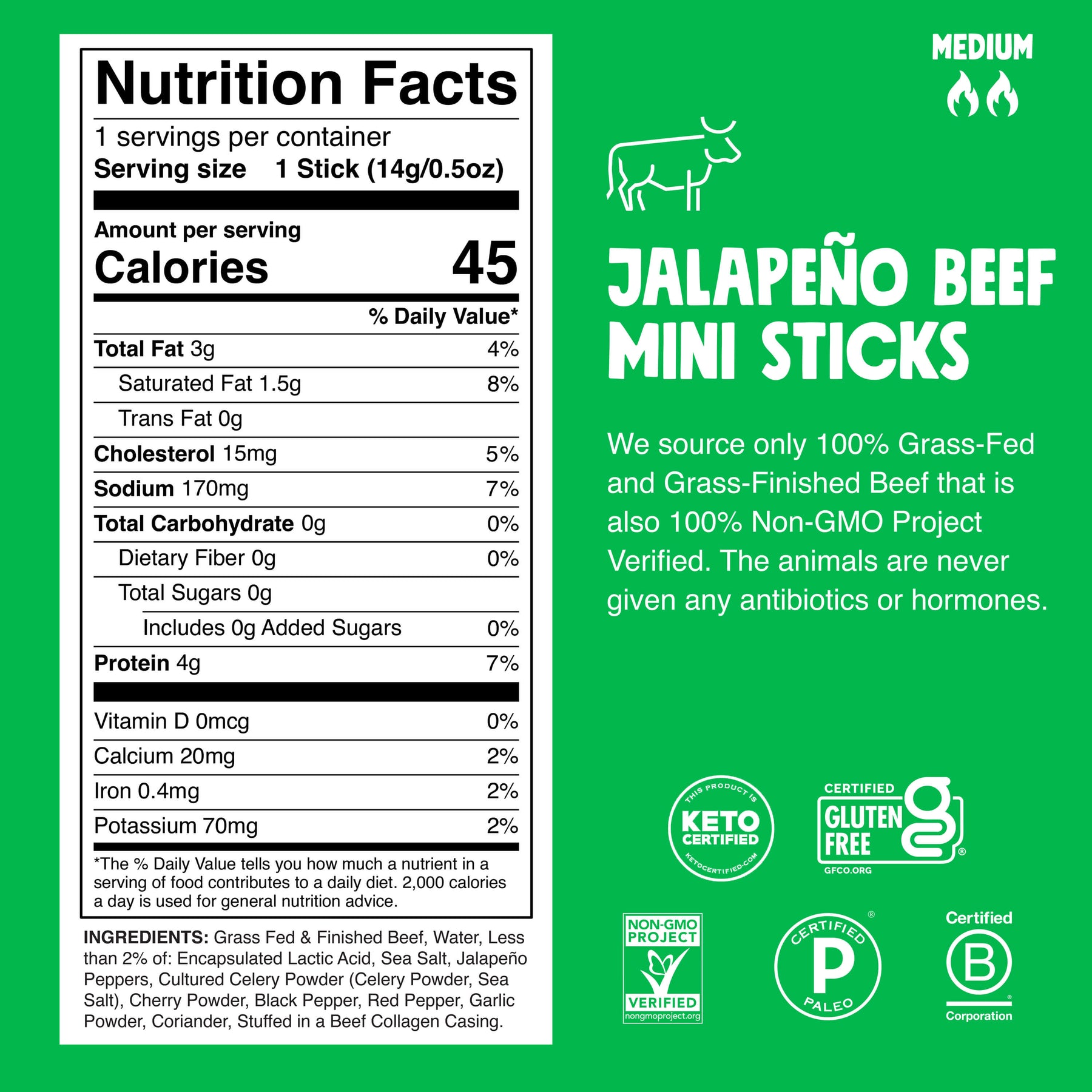Jalapeño Beef Chomplings - Classic Pack