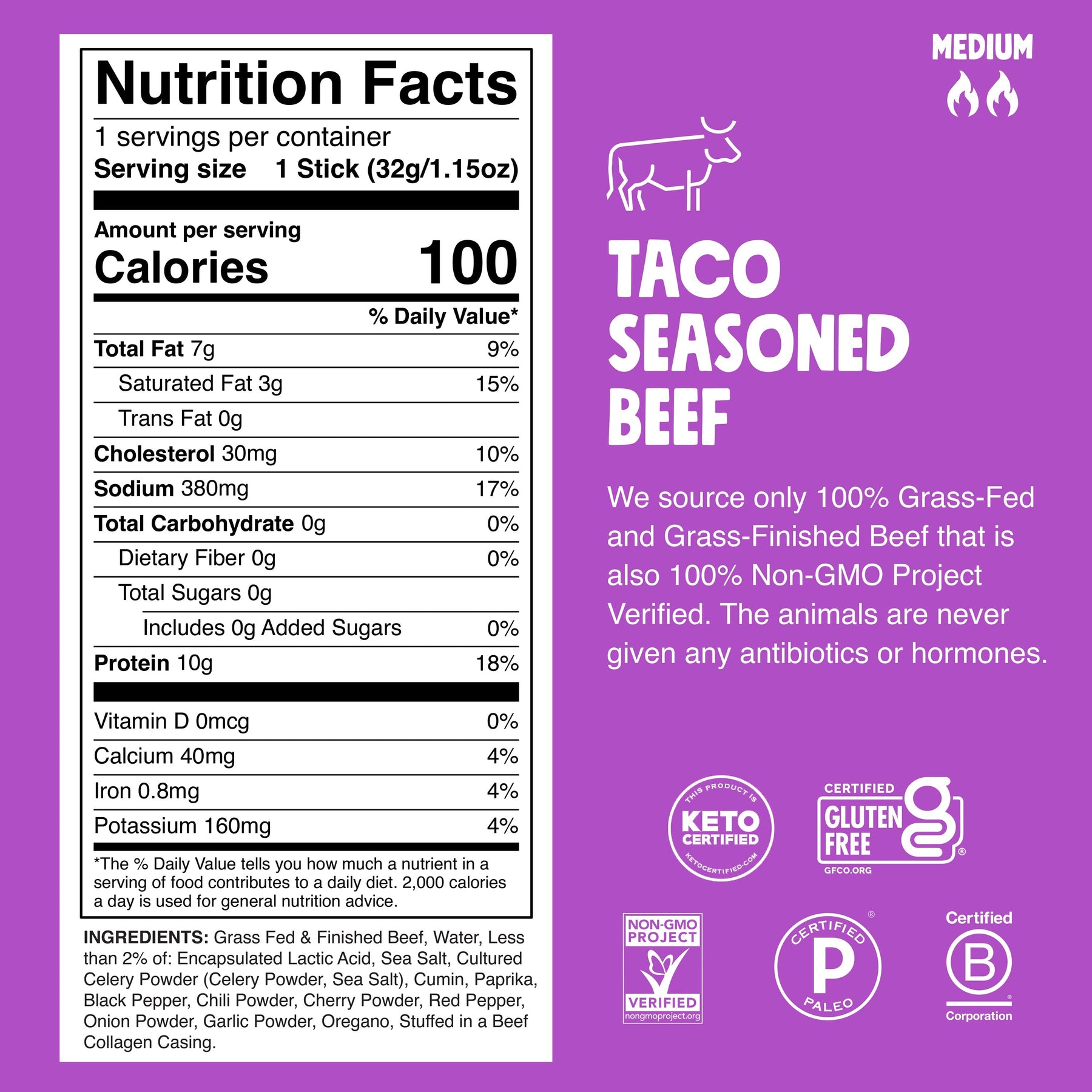Taco Seasoned Beef - Cozy Box Boost