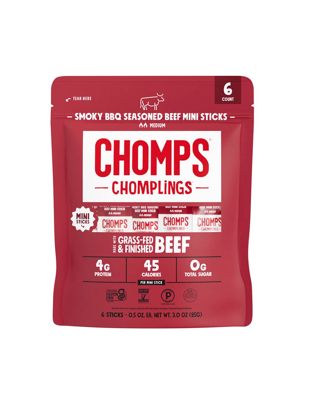 6 ct. Smoky BBQ Beef Chomplings - Simple Choice Ready
